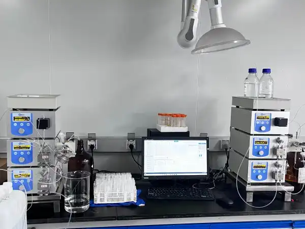 Bulk Peceleganan peptide Powder Laboratory