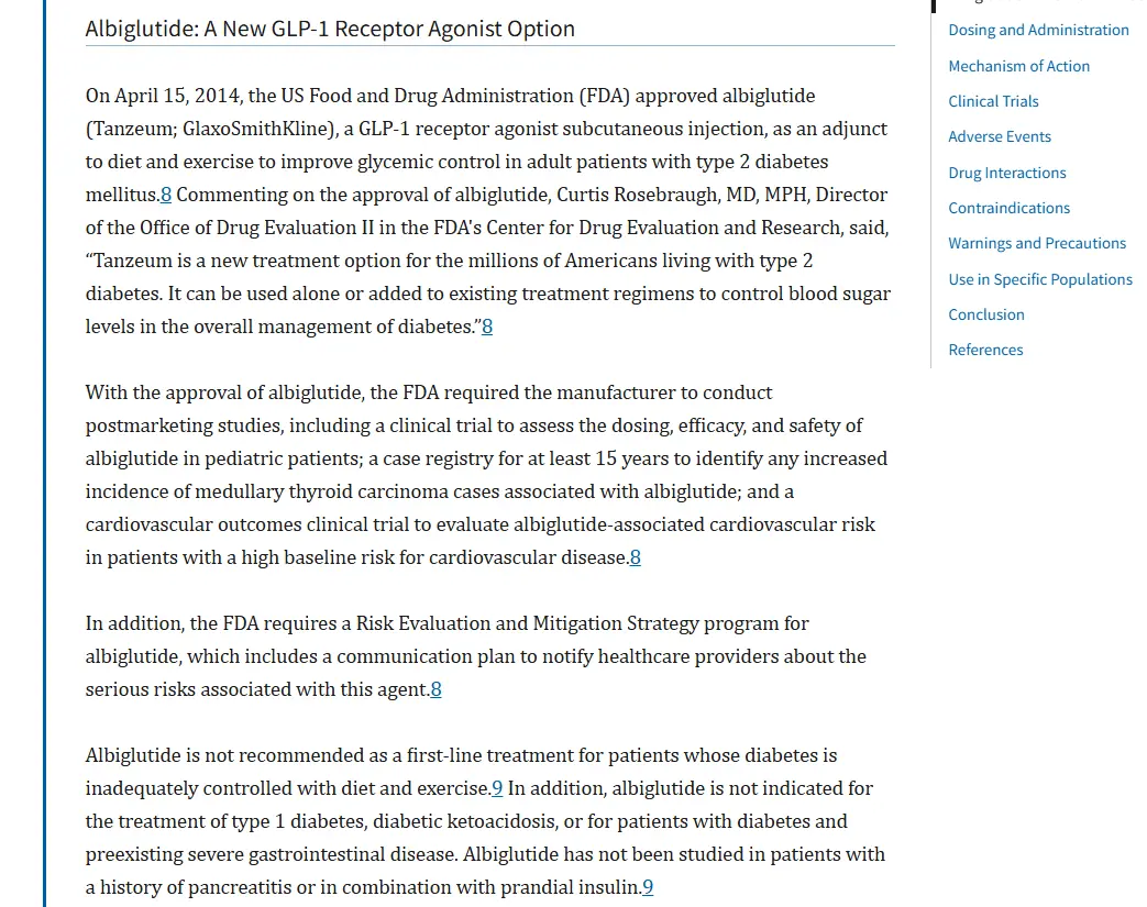 Albiglutide