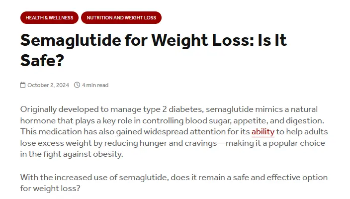 Semaglutide