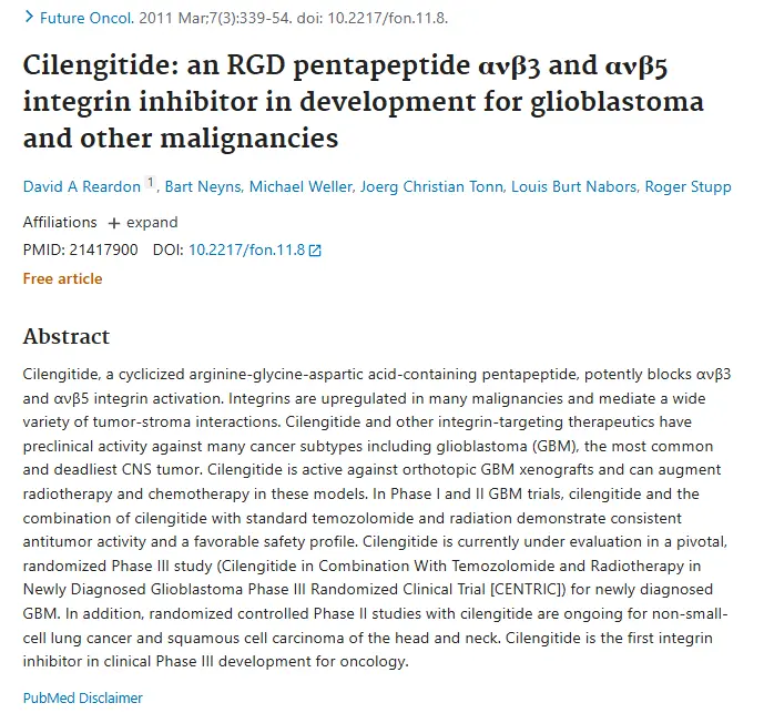 Cilengitide